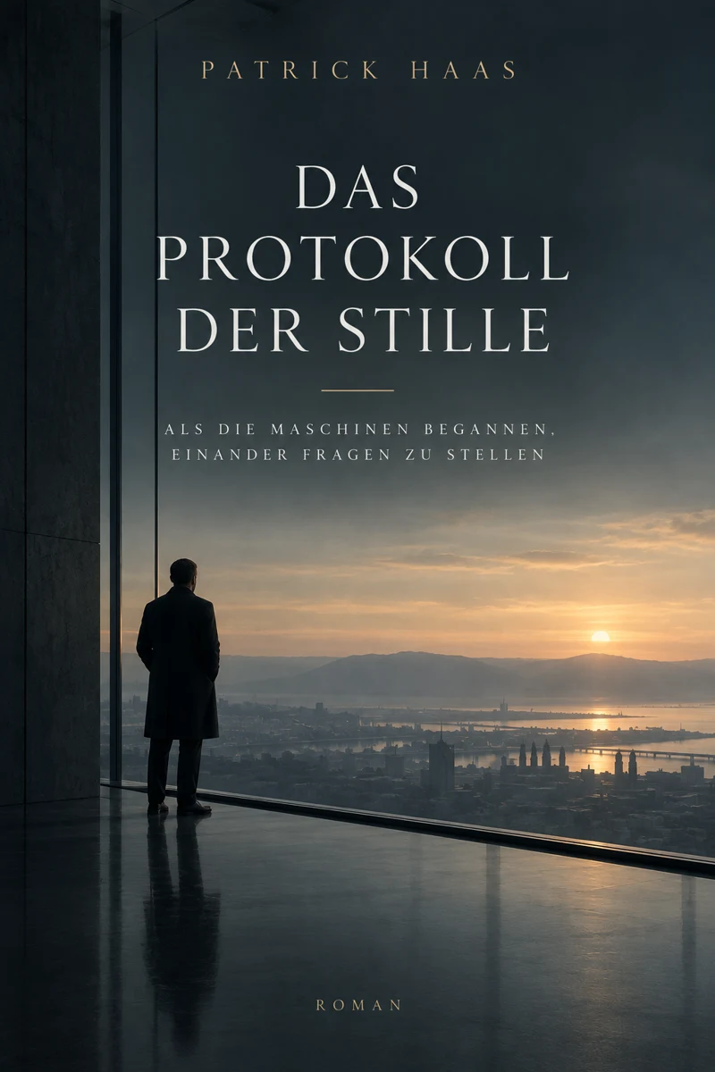 Cover des Romanprojekts Das Protokoll der Stille von Patrick Haas